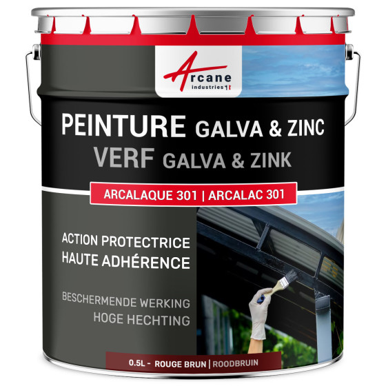 Verf voor Galva & Zink: ARCALAQUE 301 - 0.5 L