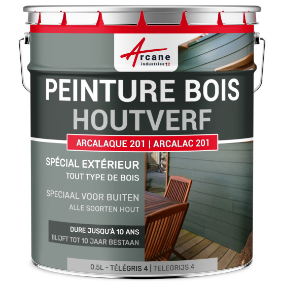 Buiten- en binnenhoutverf - ARCALAC 201 - 0.5 L