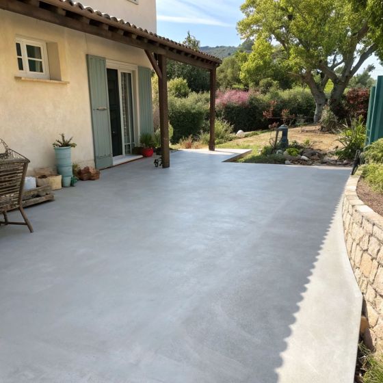 KIT CEMENTO CERATO ESTERNO - Cemento cerato per pavimenti, muri, balconi, scale