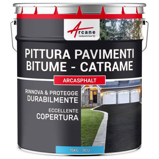 ARCASPHALT 15 kg (fino a 30 m² in 2 strati) Blu ARCASPHALT 15 kg (fino a 30 m² in 2 strati) Blu