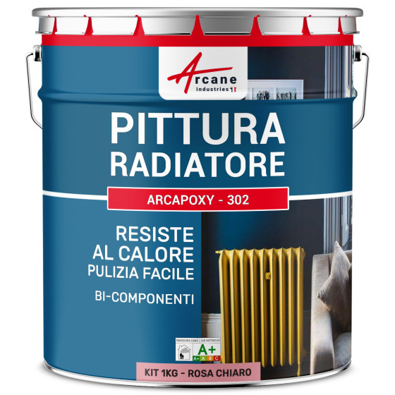 ARCAPOXY - 302 1 kg (fino a 5 m² in 2 strati) RAL 3015 - Rosa Chiaro ARCAPOXY - 302 1 kg (fino a 5 m² in 2 strati) RAL 3015 - Rosa Chiaro