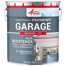 REVEPOXY -1 77 25 kg (fino a 80 m² in 2 strati) Grigio tele 2 - RAL 7046