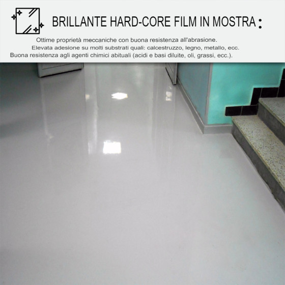 Pittura epossidica per pavimenti industriali - REVEPOXY - 55 25 kg Grigio tele 4 - RAL 7047