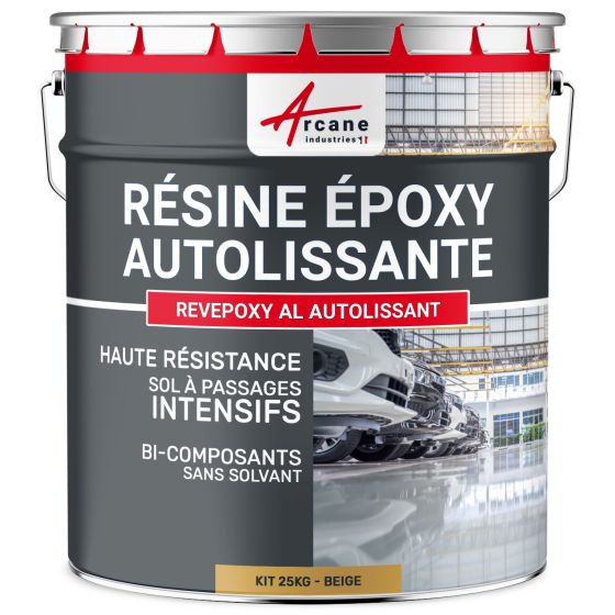 Résine Epoxy Sol, autolissante - REVEPOXY AL AUTOLISSANT Résine Epoxy Sol, autolissante - REVEPOXY AL AUTOLISSANT