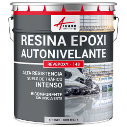 Resina epoxi azul para suelos - Autonivelante | Maison Etanche