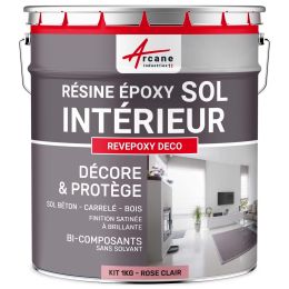 Résine Epoxy Pour Sol Intérieur - REVEPOXY DECO Couleur / Aspect
