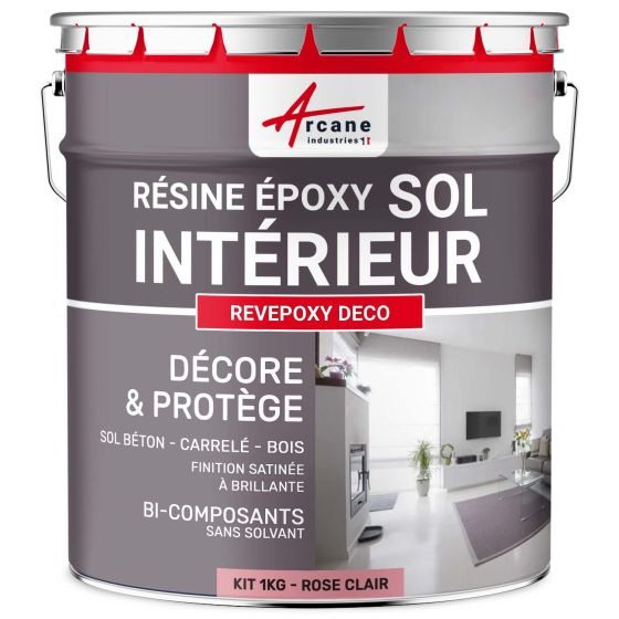 Résine Epoxy Pour Sol Intérieur - REVEPOXY DECO Couleur / Aspect Résine Epoxy Pour Sol Intérieur - REVEPOXY DECO Couleur / Aspect