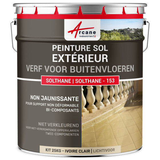 Verf voor Buiten Betonvloer - SOLTHANE -153 - 25 kg