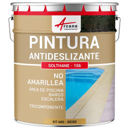 Pintura Antideslizante Suelos Exteriores e Interiores - RESINA SOLTHANE RD6 Kg