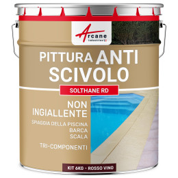 RÉSINE SOLTHANE - 156 6 Kg Rosso Vino - RAL 3005