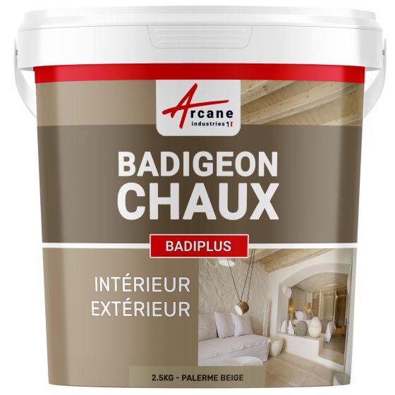 Badigeon Chaux Mur Intérieur et Facade Extérieure - BADIPLUS Badigeon Chaux Mur Intérieur et Facade Extérieure - BADIPLUS