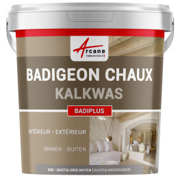 Beige kalkwas voor binnen- en buitenmuren | Maison Etanche