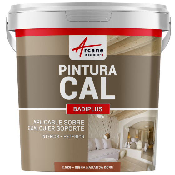 Encalado de Cal para Paredes Interiores y Fachadas Exteriores - BADIPLUS2.5 kg (hasta 12.5 m²) Encalado de Cal para Paredes Interiores y Fachadas Exteriores - BADIPLUS2.5 kg (hasta 12.5 m²)