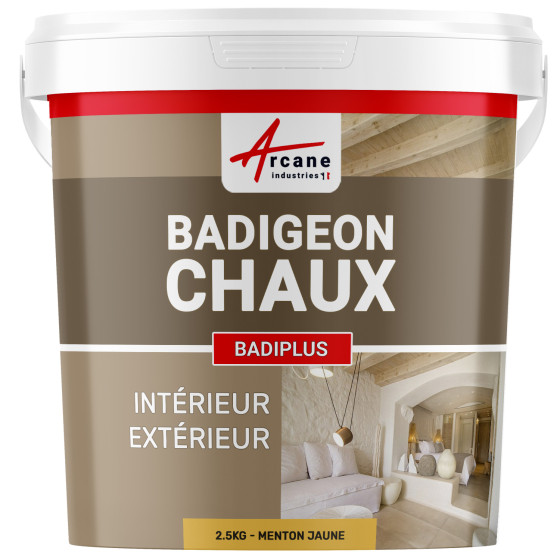 Badigeon Chaux Mur Intérieur et Facade Extérieure - BADIPLUS Badigeon Chaux Mur Intérieur et Facade Extérieure - BADIPLUS