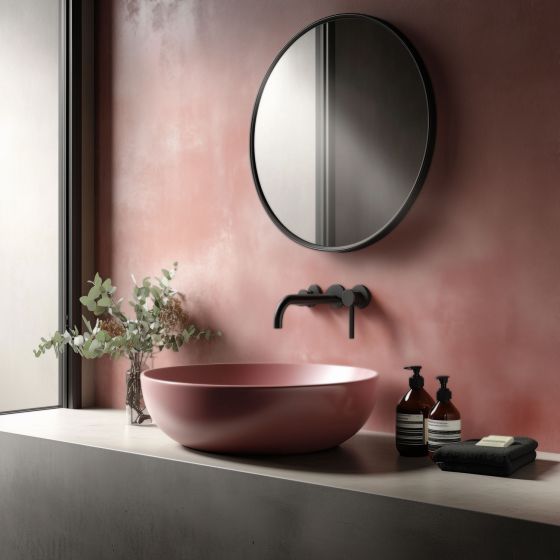 Kit Cemento Cerato rosa Bagno: Rivestimento impermeabile