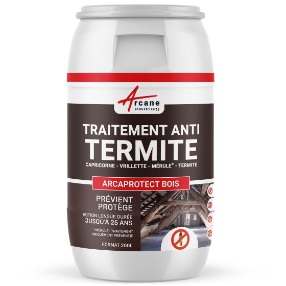 Traitement Bois Anti Termite 200L