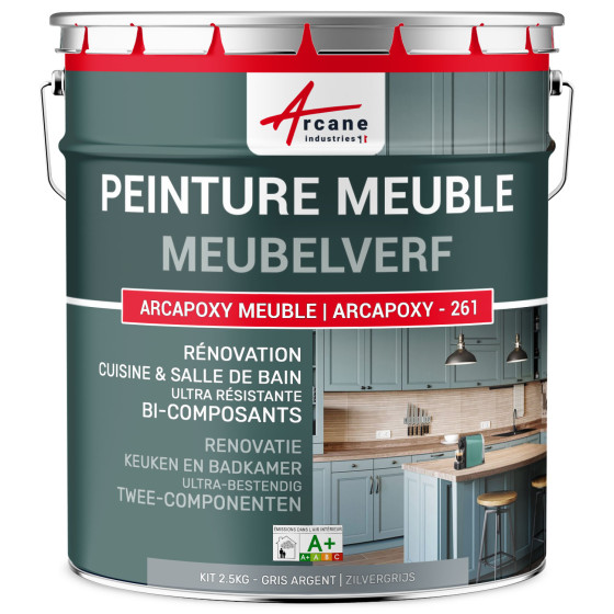 ARCAPOXY -261 Zilvergrijs - RAL 7001 - 2.5 kg (tot 30 m² in 2 lagen)