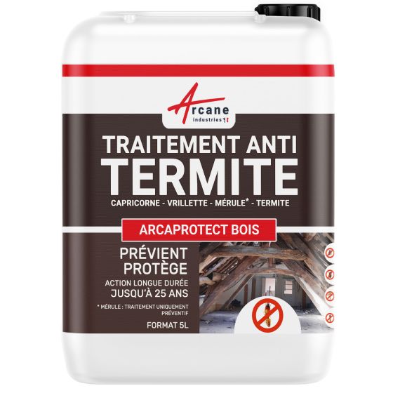 Traitement Bois Anti Termite 5L Traitement Bois Anti Termite 5L