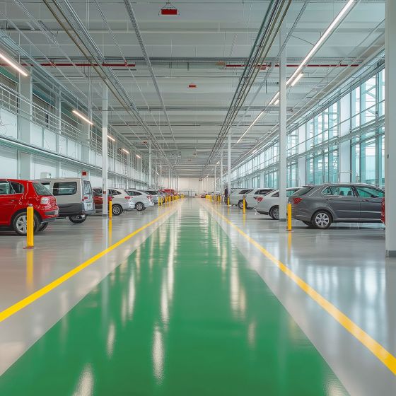 Resina para suelo de garaje - Pintura epoxi para suelo: REVEPOXY - 177