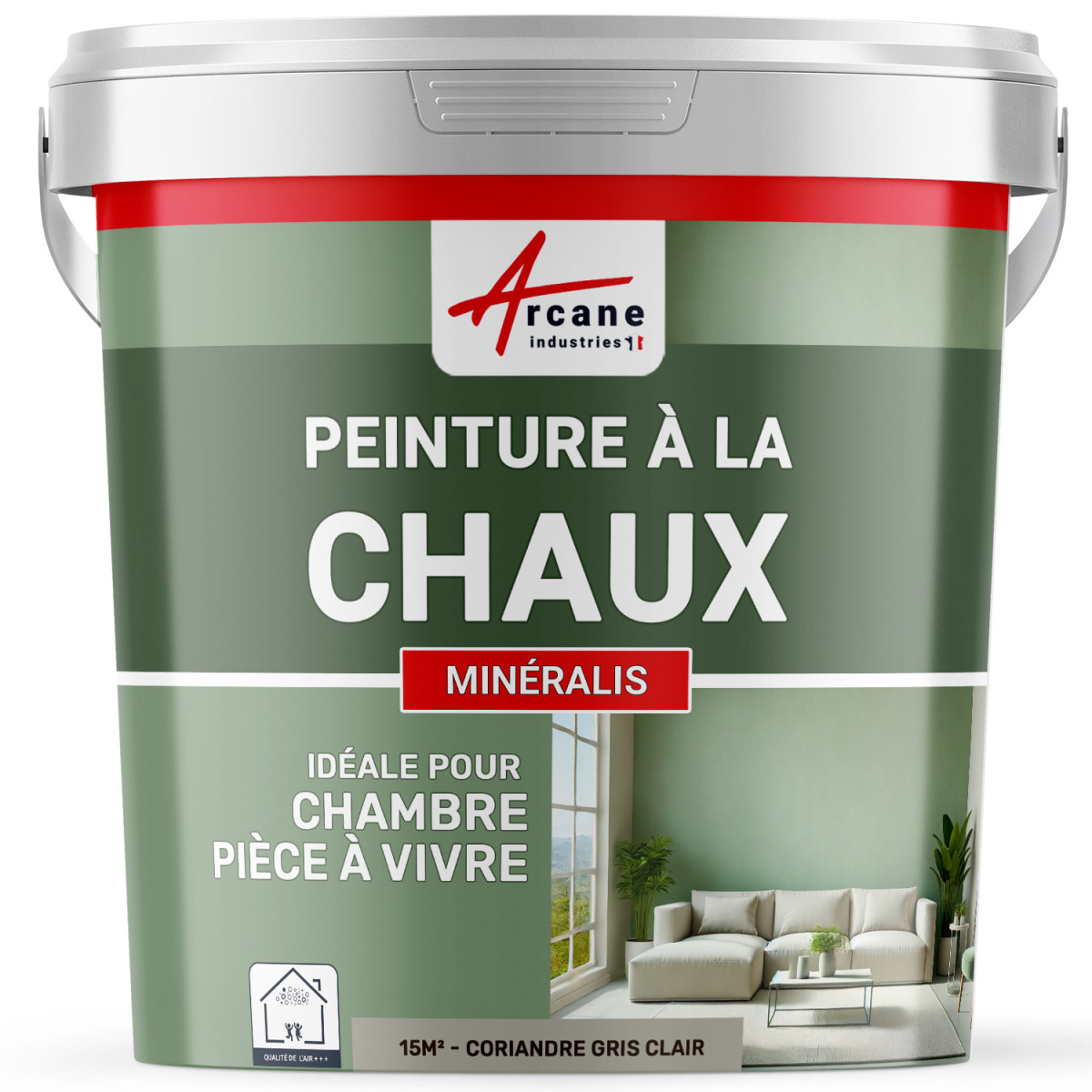 Peinture Pour Meubles Mate & Lessivable - Grey Tree