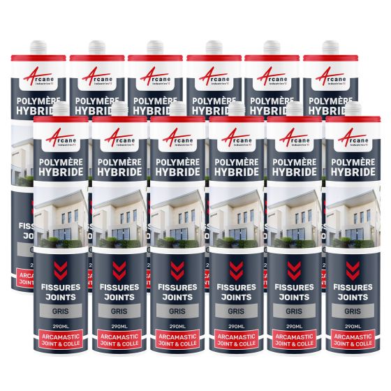 Mastic Polymere Hybride Fissures et Joints : ARCAMASTIC JOINT ET COLLE