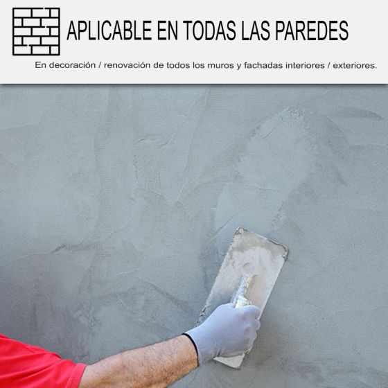 Enlucido de cal fino para decoración interior y exterior - TRADIPLUS