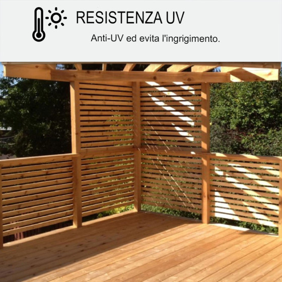 ARCAWOOD COLOR - 284 2.5 L (fino a 12.5 m²) Pino dell'Oregon - Tinta Arancione