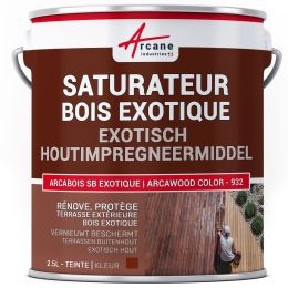 Exotische houtverzadiger teak tint | ARCAWOOD COLOR - 932 | Maison Etanche