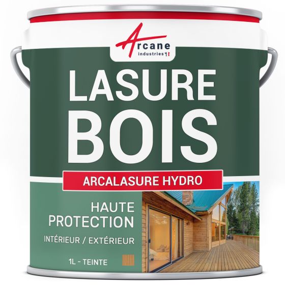 Lasure bois extérieur / intérieur : ARCALASURE HYDRO Couleur / Aspect orme