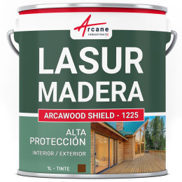 Barniz para madera exterior / interior ARCALASURE HYDRO 1 L - Cerezo