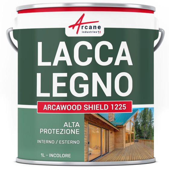 Impregnante per legno esterno/interno: ARCAWOOD SHIELD 1225 Impregnante per legno esterno/interno: ARCAWOOD SHIELD 1225