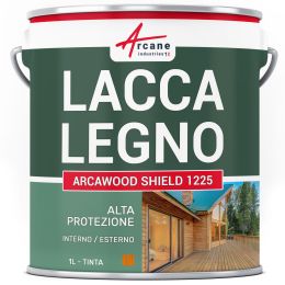 Impregnante per legno esterno/interno: ARCAWOOD SHIELD 1225 quercia dorata