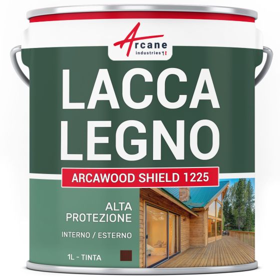 Impregnante per legno esterno/interno: ARCAWOOD SHIELD 1225 mogano Impregnante per legno esterno/interno: ARCAWOOD SHIELD 1225 mogano