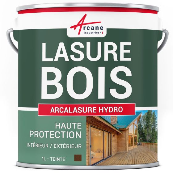 Lasure bois extérieur / intérieur : ARCALASURE HYDRO Couleur / Aspect noyer Lasure bois extérieur / intérieur : ARCALASURE HYDRO Couleur / Aspect noyer