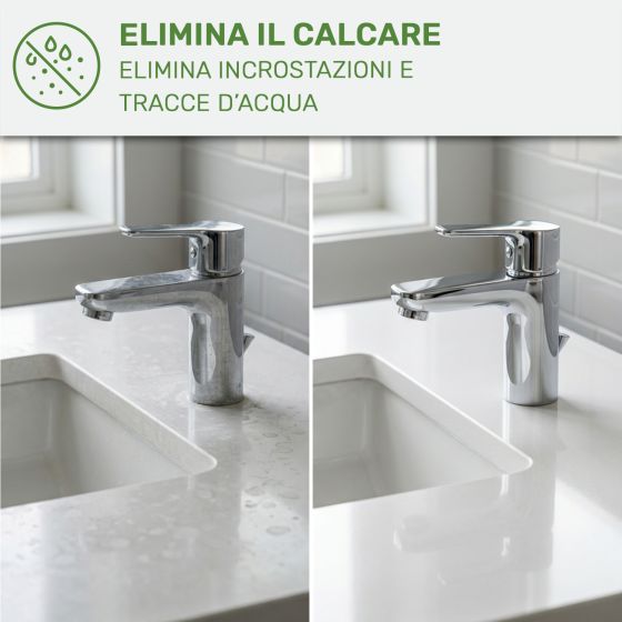 Detergente Bagno Anti-Calcare Naturale : Arcanet - 1748 - Certificato Ecocert