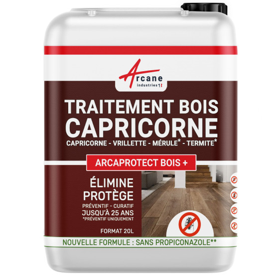 Traitement Capricorne du Bois - Transparent - 20 L