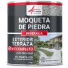 Kit completo de Pavimento drenante de Resina y áridos para exterior - Terrazas y caminos : MINERALIA