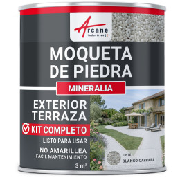 Kit completo de Pavimento drenante_ Blanc Carrare_3 m²