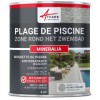 Kit Steentapijt Drainerend Zwembadrand - Antislip Bekleding voor zwembadrand Bestand tegen Chloor, Zout en UV : MINERALIA