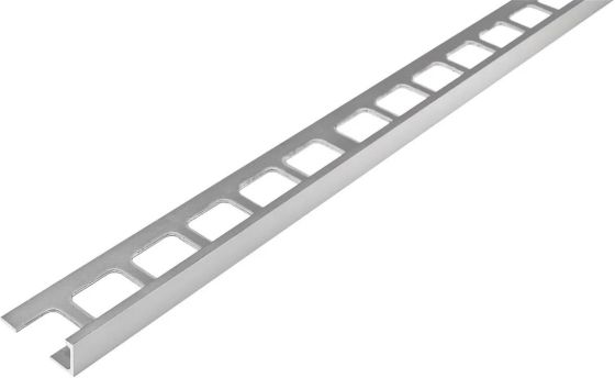 Rieles Guía Aluminio Suelo de Grava - Perfil Anodizado Estándar o Flexible - Control de Espesor