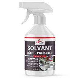 SOLVANT RÉSINE POLYESTER - Nettoyant résine polyester synthétique naturelle Gel coat Substitut acétone Collage élastomère
