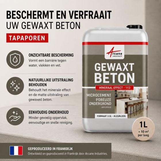 Porenvuller voor beton ciré USP1 NL
