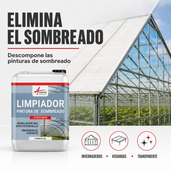 Eliminación total de las pinturas de sombreado - STOPSCREEN