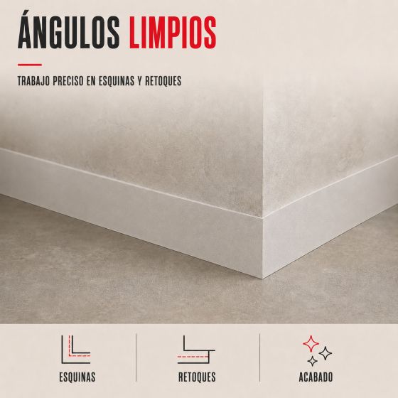 PINCEL PLANO DE MADERA MECHADO 30 mm - Pincel plano de madera mechado 30 mm