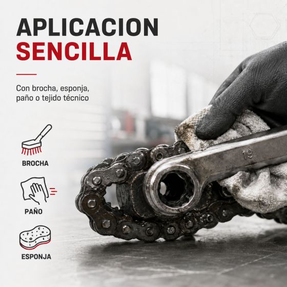 Limpieza de metales alu aluminio desengrasante cadena bicicleta moto auto reemplaza el tricloroetileno - LIMPIADOR DESENGRASANTE