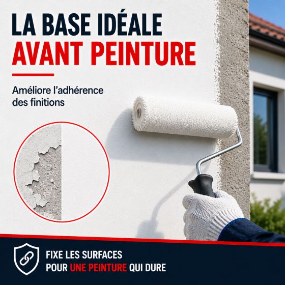 Fixateur hydrofuge support friable anti poussière: ARCAFIX