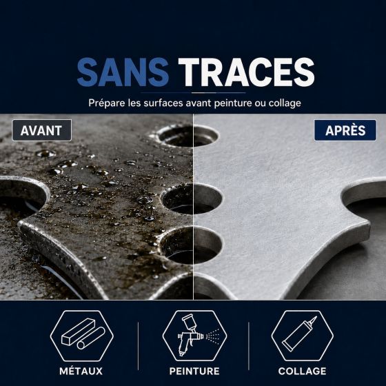 DÉGRAISSANT PIÈCES MÉCANIQUES - Solvant dégraissage Mécanique Nettoyant injecteur carburateur Fontaine graisse huile de coupe