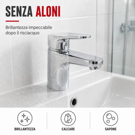 Disincrostante per calcare, per doccia e sanitari del bagno