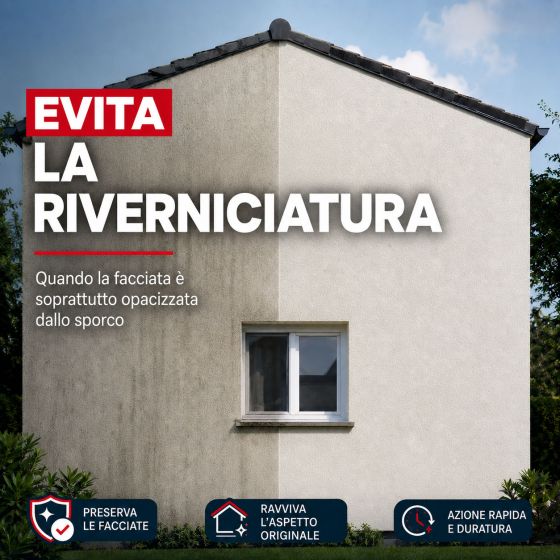 Detergente per facciate