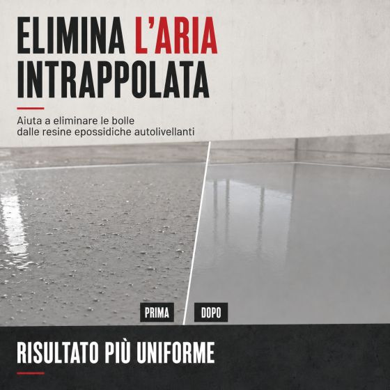 RULLO FRANGIBOLLE - Rullo frangibolle per vernici per pavimenti e resine ROTA